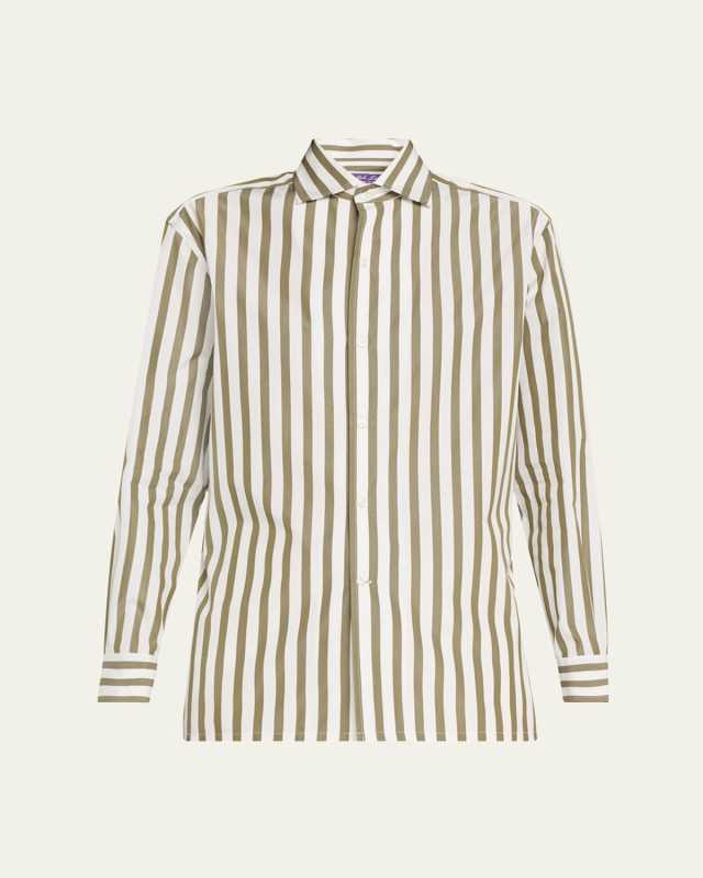Capri Striped Cotton Shirt